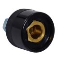Riverweld Tig Welding Cable Panel Connector-plug And Socket Black Dkz35-50 315amp Dinse Dinze Quick Fitting 