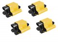 Ena Set Of 4 Heavy Duty Square Ignition Coil Pack For Chevrolet Express 1500 2500 3500 Tahoe H2 Envoy Yukon Replacement Uf271 