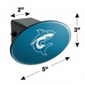 Hawaii Pacific University Primary Logo Oval Tow Hitch Cover Trailer Plug Insert 2