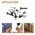 50pcs 8a 3 4 Phillips Head Self Tapping Screws Carbon Steel Flat High-strength Quick Wood Screw For Metal Plastic Black