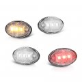 Rear Fender Red Amber Led Side Marker Light Lamp Assembly Set For 1999-2010 Ford Superduty F350 F450 F550 Pickup Truck Dually 
