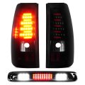 Taillight 3rd Brake Cargo Lamp For Chevy Silverado 1500 2500 03-06 Gmc Sierra 3500 Hd 04-06 Classic 07 Third High Mount Stop 