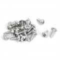 Uxcell 38mm X 8mm Metal Straight Corner Brackets Flat Mending Repair Plates 10pcs
