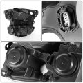 Black Housing Amber Corner Headlgiht Lamps Tool Kit Compatible With Ford F-150 15-17