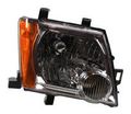 Right Headlight Assembly For 2005 To 2015 Nissan Xterra Passenger Side Halogen Lamp Clear Plastic Lens Waterproof Part Number 