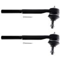 Premium Suspension Set Of 2 Front Outer Tie Rod End Compatible Fit For Chevrolet Camaro 1982-1992 Pontiac Firebird