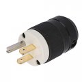 Akozon 125v 3 Poles Us Plug Power Waterproof Industrial Grade Holes Replacement Connector 15a High Industry Male 3-wire Locking 
