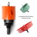 Heavy Duty Hole Saw Mandrel With 11mm Hex Shank Quick Change 2 Locking Pin Construction For 60 To 360mm Saws Includes Pilot