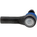 Tie Rod End For 2009 2010 2011 2012 Ford Escape Sintered Metal Threaded Stud Greaseable Castle Nut And Cotter Pin Included 