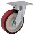 Kingpinless Plate Caster Swivel Poly 8 In 880 Lb 