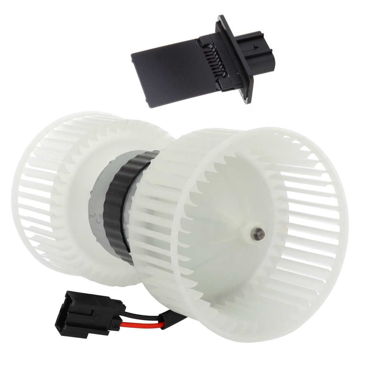 Hvac Heater Blower Motor And Resistor Assembly For Nissan Vehicles Quest 2004-2009 Front Side 2-pc Set Replace 27226zm70a