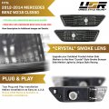 Usr Depo 12-14 W218 Cls-class Crystal Smoke Bumper Side Marker Lights Assembly Set Left Right For 2012-2014 Mercedes Benz Cls