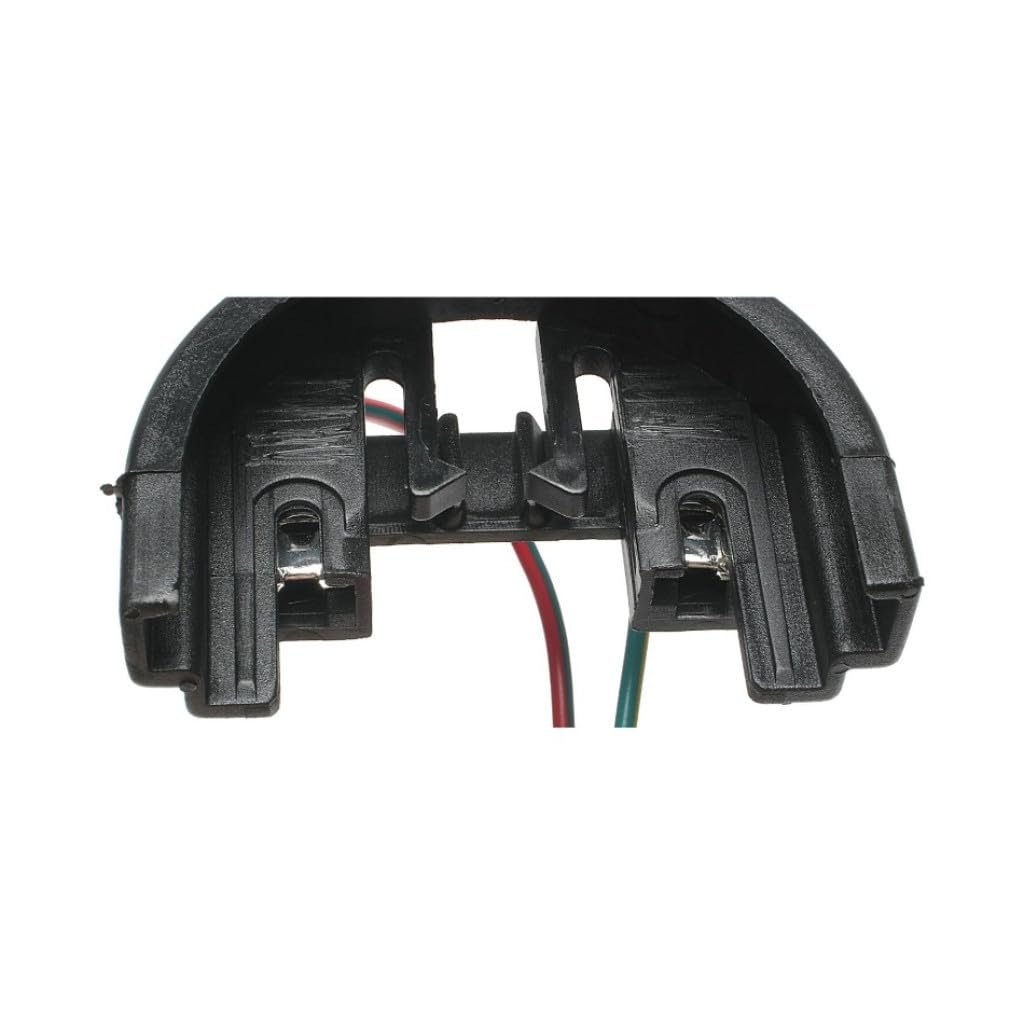 Ignition Coil Connector For Ford Ltd Crown Victoria 1990 1991 Plastic Round With Metal Blade Terminals Push On Attachment Black