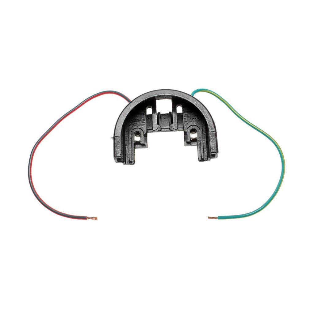 Ignition Coil Connector For Ford Ltd Crown Victoria 1990 1991 Plastic Round With Metal Blade Terminals Push On Attachment Black