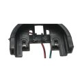 Ignition Coil Connector For Ford Ltd Crown Victoria 1990 1991 Plastic Round With Metal Blade Terminals Push On Attachment Black
