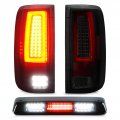 Tail Light 3rd Third Brake Cargo Lamp For 2004 2005 2006 2007 2008 Ford F-150 High Mount Stop Rear Led Taillight Assembly