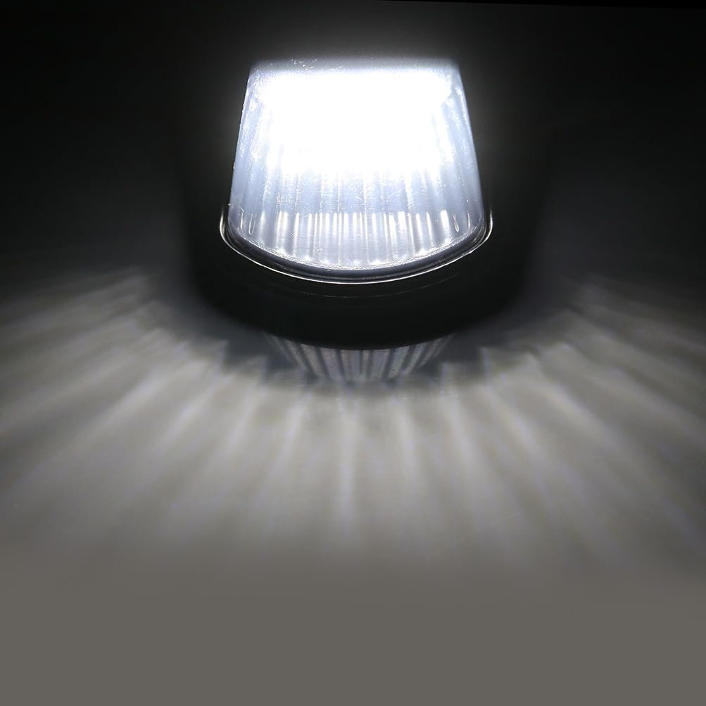5x 12 Led Cab Marker Roof Running Lights Smoke Lens Clear Light Clearance Side Trailer For Ford F150 F250 F350 1980 To 1997