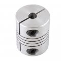 8x12mm Cnc Motor Jaw Shaft Coupler Flexible Coupling Od 25x30mm 