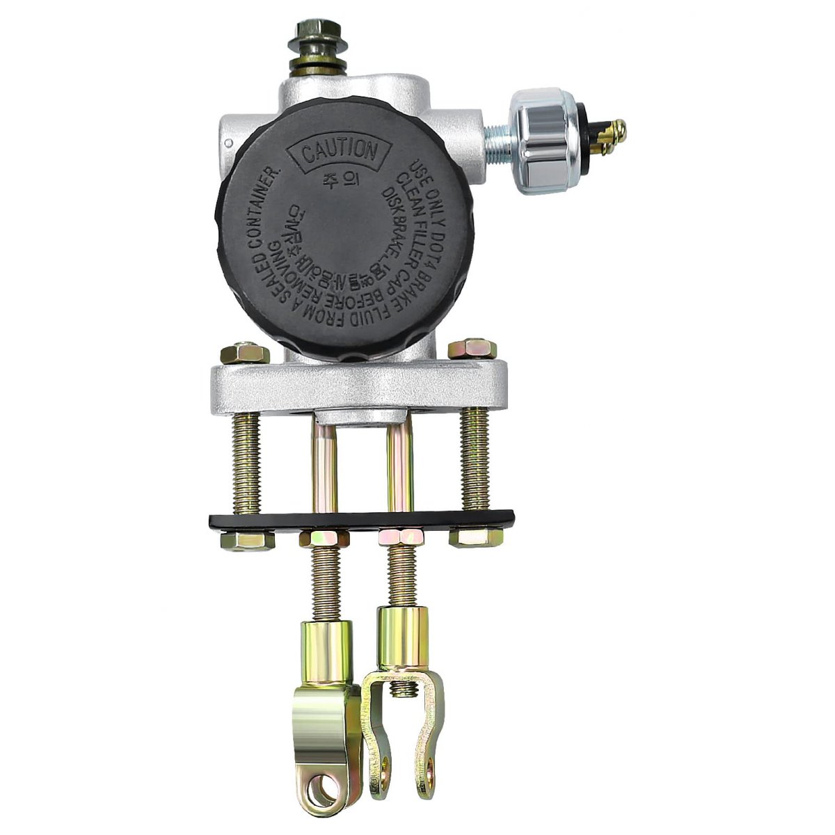 Cyleto Hydraulic Brake Master Cylinder Fit For 90cc 110cc 125cc 150cc 200cc 250cc Go Kart Buggy Sunl Atv Kandi Roketa Kazuma