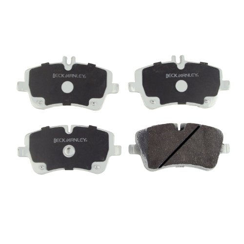 Premium Asm Brake Pad 085-1714 Ceramic Rear Disc Pads Vehicle Specific Fit Post Cured With Bonded Shims For Noise Reduction