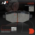 A-premium Rear Ceramic Disc Brake Pads Set Compatible With Select Ford And Lincoln Models Explorer Flex Police Interceptor