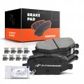 A-premium Rear Ceramic Disc Brake Pads Set Compatible With Select Ford And Lincoln Models Explorer Flex Police Interceptor