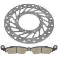 Front Brake Disc Rotor W Brake Pad For Honda Crf250r Crf250x 2004 2005 2006 2007