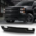 Acanii For 2014-2015 Chevy Silverado 1500 W Tow Hook Front Bumpr Filler Panel Face Bar Trim Gm1087255