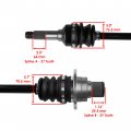 Caltric Rear Left Complete Cv Joint Axle Compatible With Yamaha 5ug-f531h-20-00 5ug-f531h-21-00