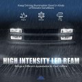 Auto Dynasty 8pcs Square Box Style Led Drl Composite Headlights Assembly And Bumper Lamps Compatible With Chevy Blazer C K