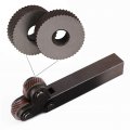 Baluue Mechanic Tools Metal Lathes Steel Wheel Knurling Tool Pitch Diagonal Linear Knurl Set Machine With 1 5mm Pack Of 2 Tool