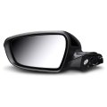 Ki1320182 Oe Style Powered Heated Turn Signal Light Driver Left Side View Door Mirror Compatible With Forte 5 14-16
