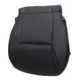 Perforated Black Front Passenger Side Bottom Replacement Microfiber Leather Seat Cover For Lexus Lx570 2008 2009 2010 2011 2012