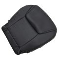 Perforated Black Front Passenger Side Bottom Replacement Microfiber Leather Seat Cover For Lexus Lx570 2008 2009 2010 2011 2012