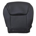 Perforated Black Front Passenger Side Bottom Replacement Microfiber Leather Seat Cover For Lexus Lx570 2008 2009 2010 2011 2012 