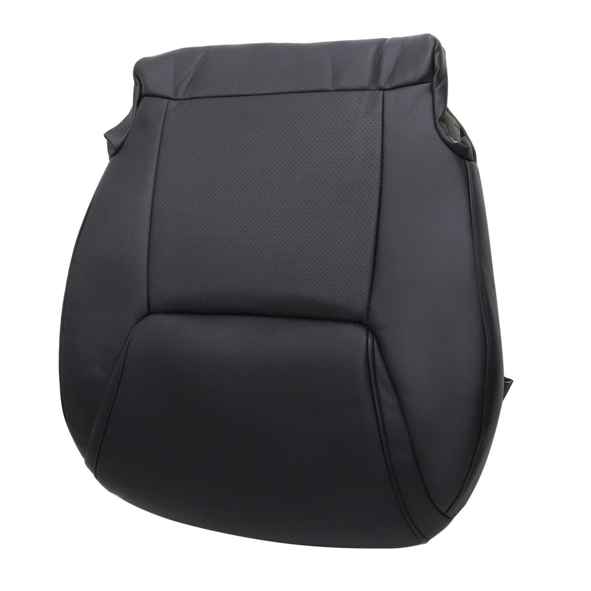 Perforated Black Front Passenger Side Bottom Replacement Microfiber Leather Seat Cover For Lexus Lx570 2008 2009 2010 2011 2012