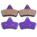 Carbon Fiber Brake Pads Front Fa271 Fits For Arctic-cat 250 1999-2004 2 Pairs 
