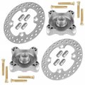 Caltric 2x Front Wheel Hub And Brake Disc Kit Compatible With Polaris Rzr 800 2011 2012 2013