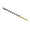 Metric Machine Tap M1 6 X 0 35mm H2 Titanium Coated Ti-coated High Speed Steel 3 Straight Flutes Screw Thread Tapping Threading 