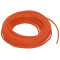 Pet Expandable Sleeving 25ft 1 8 Orange Cable Management Sleeve Cord Organizer For Wrap Protect 