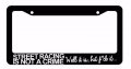 License Plate Frame For Jdm Racing Race Drifting Drag Low Funny Black Holder Sttrcingfr Style-gd587-140 