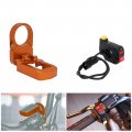 Jfg Racing Sur Ron Digital Display Relocation Bracket Guard With Ignition Stop Switch Assembly For S X Segway X160 X260 