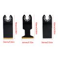 100 Pcs Oscillating Multitool Blades Metal Cutting Set Universal Saw Multi-purpose Blade Includes 34mm 44mm For Wood Plastic