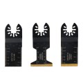 100 Pcs Oscillating Multitool Blades Metal Cutting Set Universal Saw Multi-purpose Blade Includes 34mm 44mm For Wood Plastic