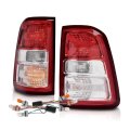 Tail Lights Rear Light Lamp Assembly For Dodge Ram 1500 2019 2023 Driver And Passenger Side Red Lens Halogen Bulbs Included Not 