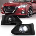 2019-2022 Nissan Altima Led Bumper Fog Lights Driving Lamps Assembly W Switch Set Driver Passenger Side 