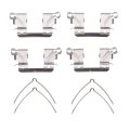 Front Disc Brake Hardware Set For Honda Fit 2009 2020 Alx Pau Df 340 59040 Cla1 Replacement Kit Position Black Standard Style 