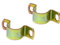 Porsche 911 74-89 Front Sway Bar Retaining Bracket X2 Stabilizer Mounting 911s 