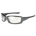Crossfire Eyewear 201615 M6a Safety Glasses With Gray Frame And Indoor Outdoor Mirror Lens 