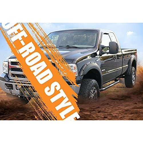 Fender Flares For Dodge Ram 2500 3500 Pickup 2010 2011 2012 2013 2014 2015 2016 2017 Textured Black Pocket Style Wheel